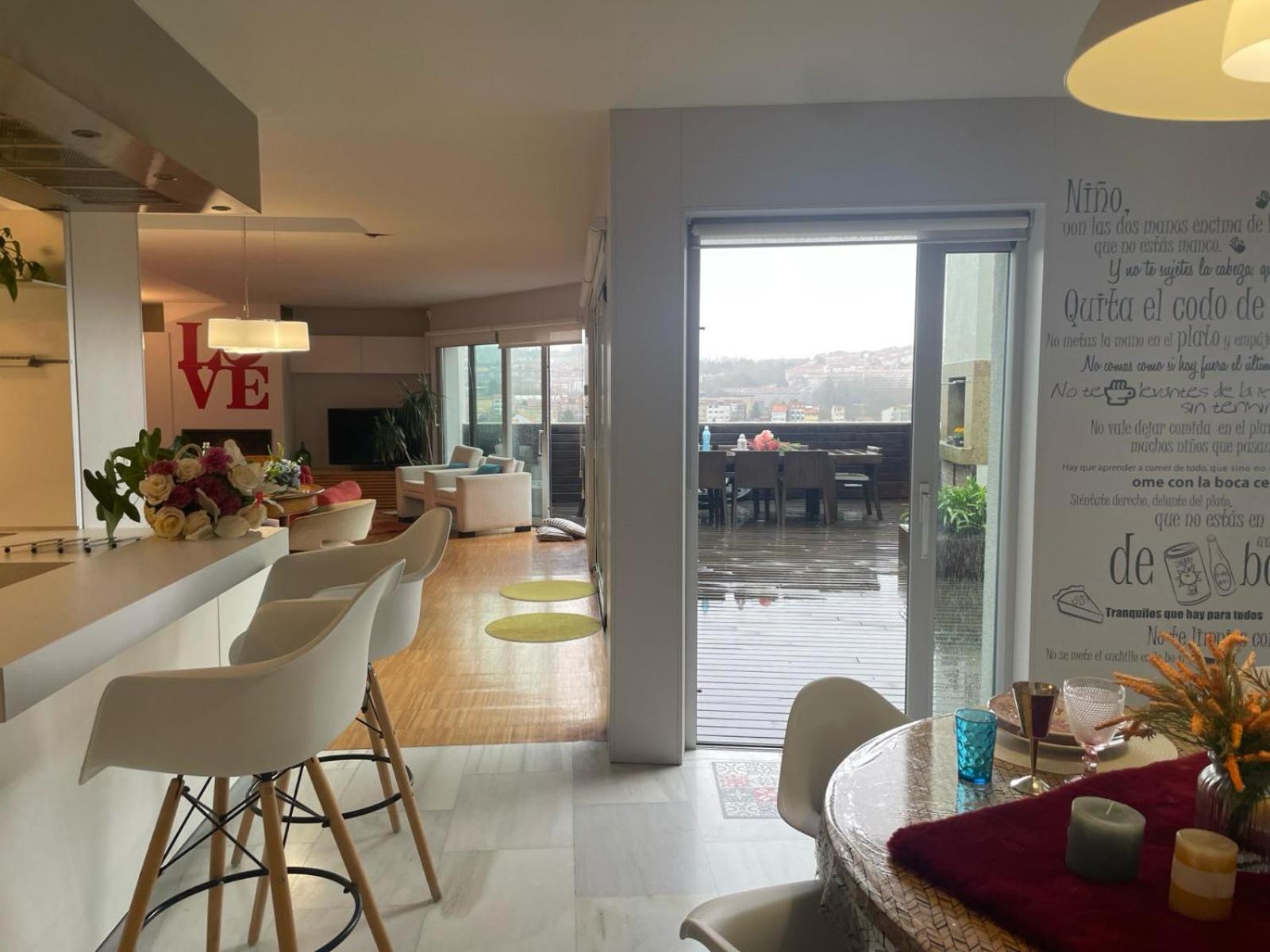 サンティアゴ・デ・コンポステーラGloria'S Design Houseアパートメント エクステリア 写真